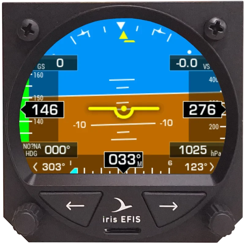 LX IRIS EFIS | Digital Airspeed, Altitude & VSI Display